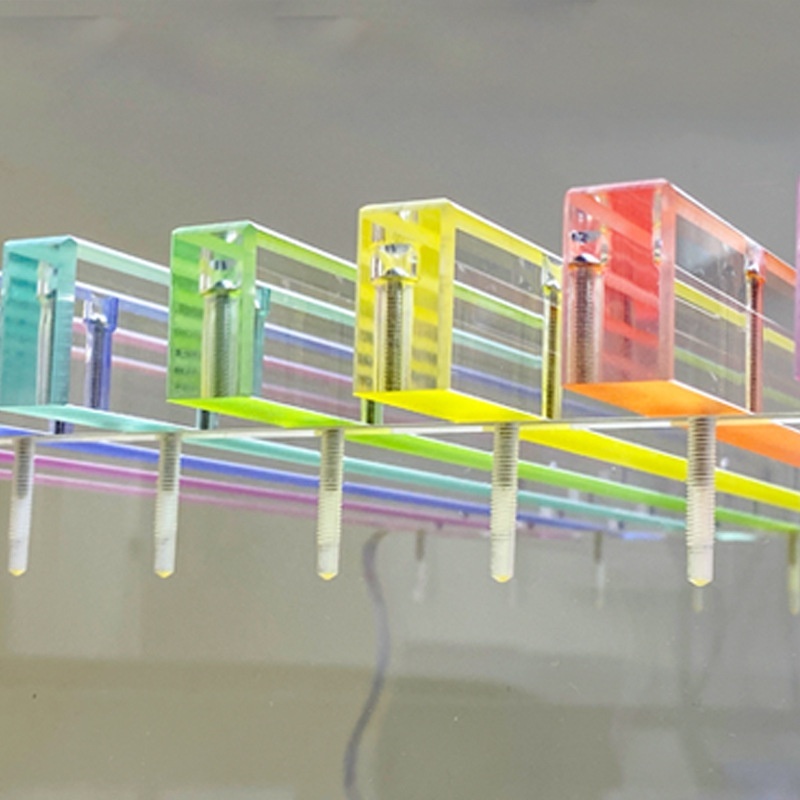 Custom Acrylic Entryway Bench (4)