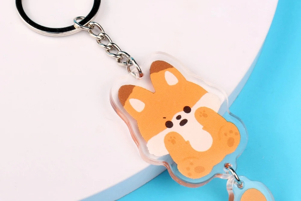 Acrylic craft pendants