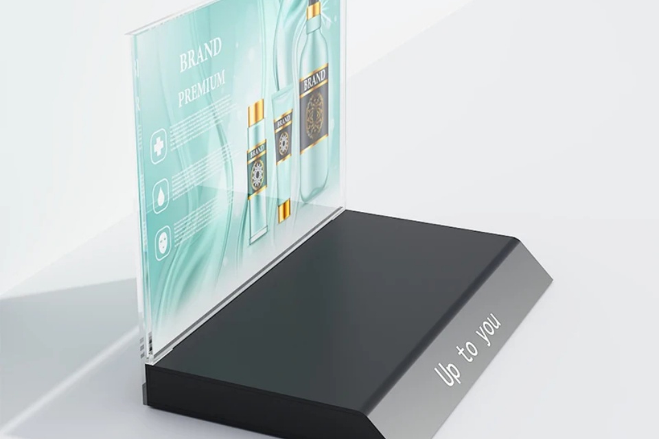 Luxury custom acrylic display stand