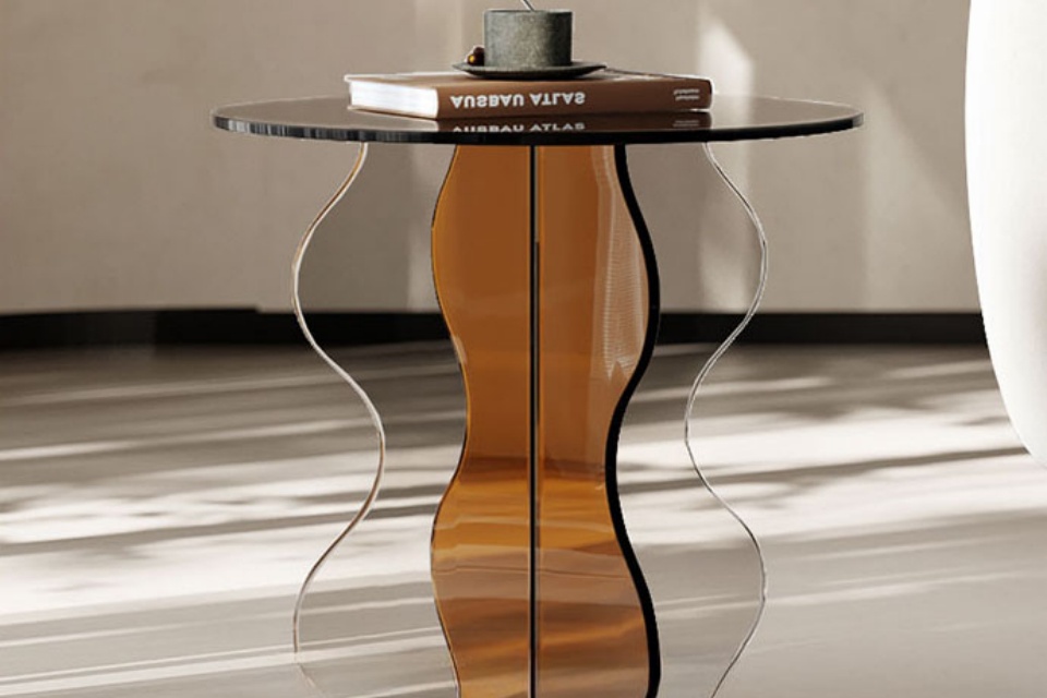 Modern Luxury Acrylic Side Table