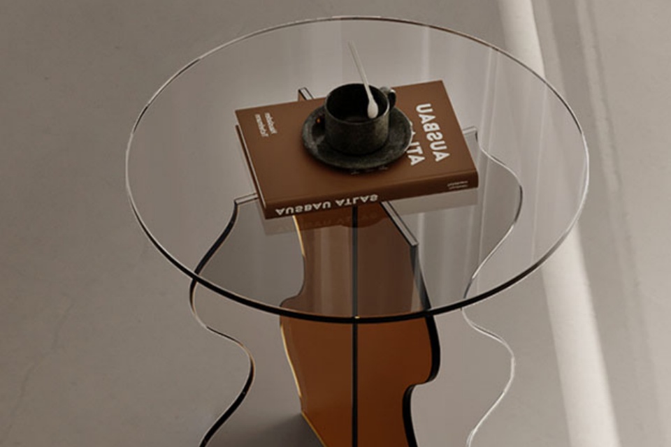 Modern Luxury Acrylic Side Table