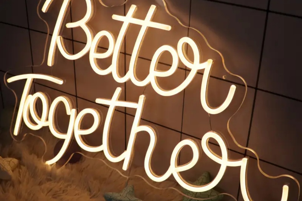 Sign Transparent Acrylic