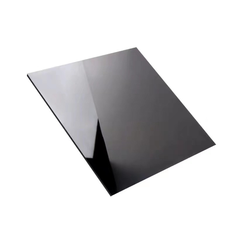 Acrylic Mirrored Black Sheet