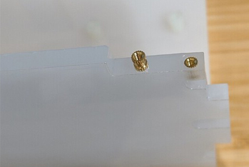 Acrylic Threaded Metal Inserts