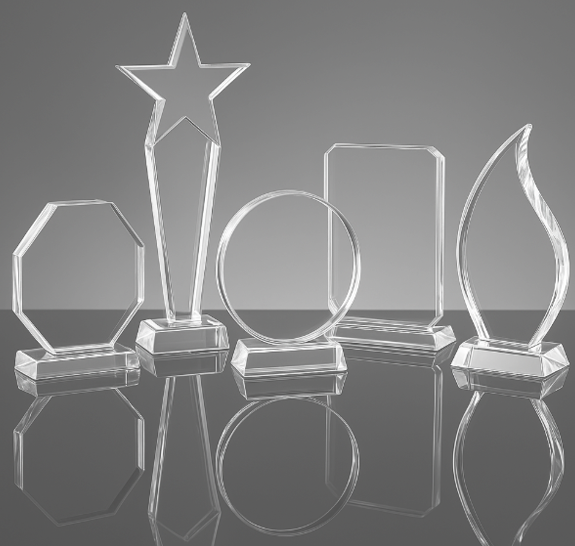Custom Acrylic Trophies & Awards