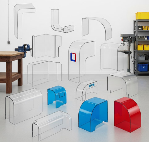 Custom acrylic Machine Guards & Covers