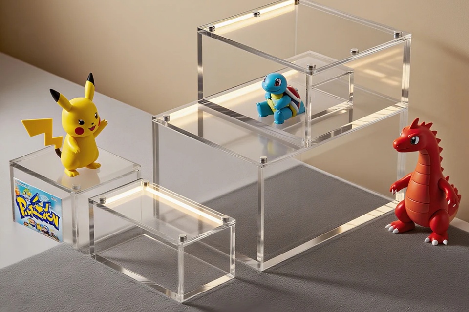 Luxury custom acrylic gift box