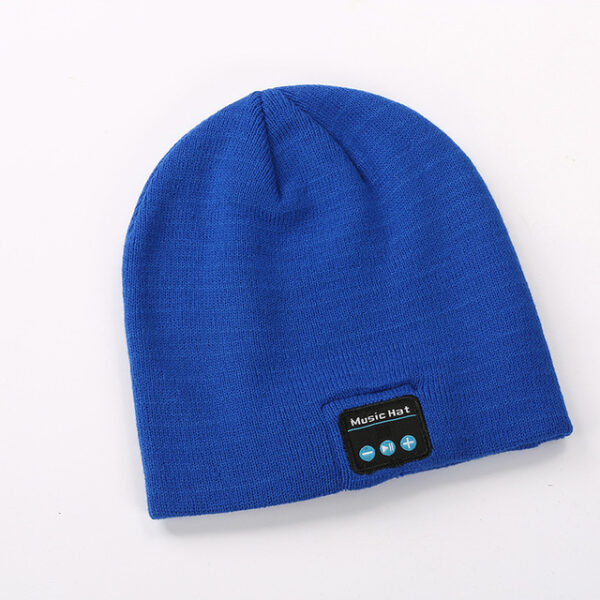 Wireless Bluetooth 5.0 Knit Beanie Hat Warm Hat – Custom Logo Winter Beanie with Built-in Stereo Speakers