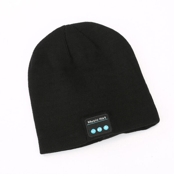Wireless Bluetooth 5.0 Knit Beanie Hat Warm Hat – Custom Logo Winter Beanie with Built-in Stereo Speakers