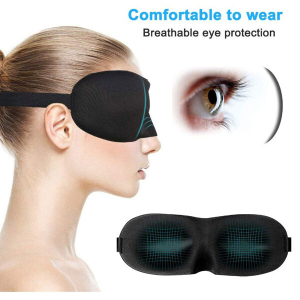 3D Sleeping Eye Mask Blindfold -BPPP0009.2 3D Sleeping Eye Mask Blindfold