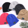 Wireless Bluetooth 5.0 Knit Beanie Hat Warm Hat – Custom Logo Winter Beanie with Built-in Stereo Speakers