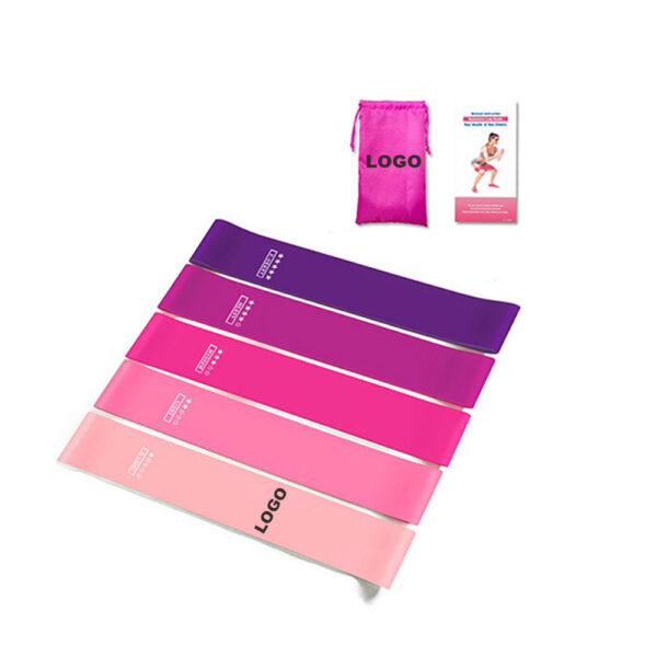 5 Levels Fitness Yoga Resistance Loop Bands