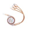3 in 1 Retractable Fast Charging Cable