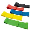 5pcs Multi-Color Latex Exercise Long Resistance Loop Bands