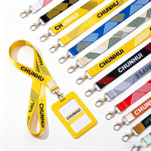 1 Custom Printed Lanyard with ID Badge Holder