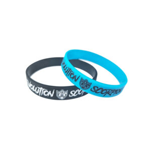 1 Custom Silicone Wristband with Logo
