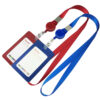 Custom Full-Color Lanyard with Badge Reel and ID Holder