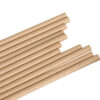Custom Individually Wrapped Kraft Paper Straws with Logo Print