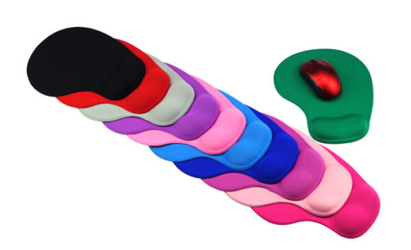 Tapete de rato ergonómico personalizado com apoio para o pulso