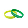 4 Custom Silicone Wristband with Logo