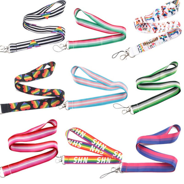 Custom Full-Color Lanyard with Badge Reel and ID Holder