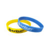 6 Custom Silicone Wristband with Logo