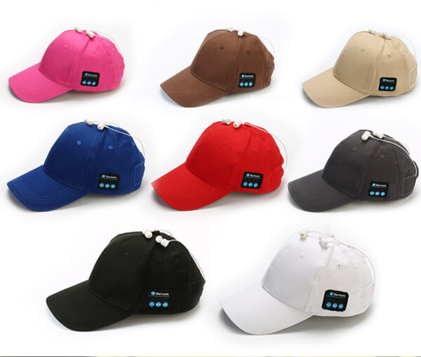 Bluetooth Baseball Cap with Headphones & Mic (Bluetooth 5.0 Music Cap) – Custom Logo Available