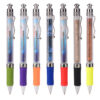 Custom Advertising Banner Ballpoint Pen with Pull-Out Message Insert and Logo Imprint