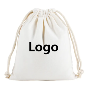 BPAS001-01 Custom Cotton Drawstring Bags for Gift Packaging and Promotional Use