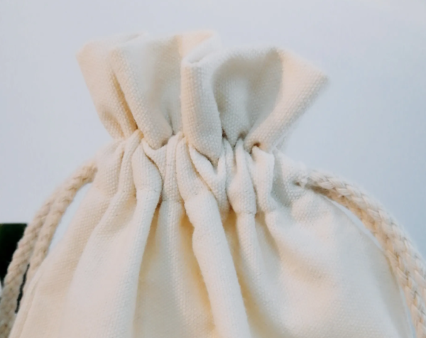 BPAS002-02 Custom Cotton Drawstring Bags for Gift Packaging and Promotional Use