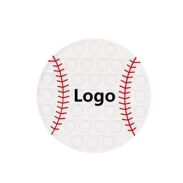 BPAS004-1 Giocattoli Fidget Pop It Baseball personalizzati