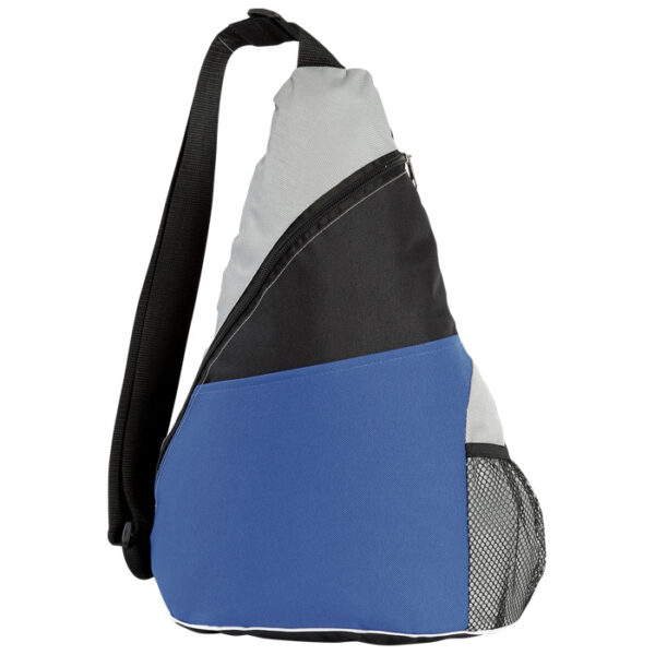 Mochilas de funda personalizadas com bolso com fecho de correr e bolso lateral em rede