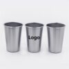 Custom Stainless Steel Pint Cups with Logo Printing