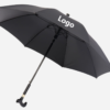 BPAS016-01 Custom Adjustable Walking Stick Umbrella with UV Protection and Logo Printing