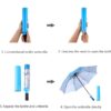 Custom Bottle Shape Compact Umbrella with Logo Printing