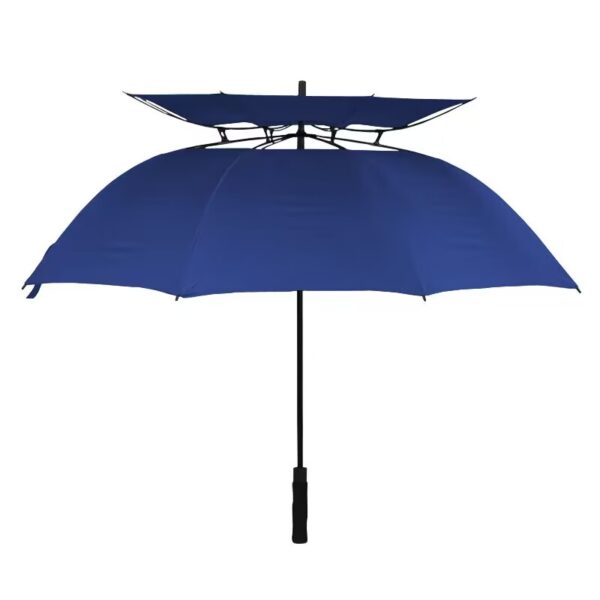 BPAS019-05 Custom Double Canopy Golf Umbrella with Vented Windproof Design