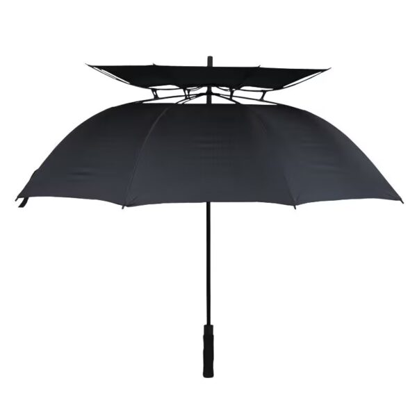 BPAS019-06 Custom Double Canopy Golf Umbrella with Vented Windproof Design
