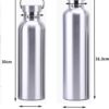 Custom Stainless Steel Water Bottle with Carry Loop Lid