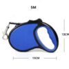 Custom Retractable Dog Leash with Ergonomic Handle and Logo