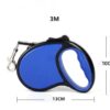 Custom Retractable Dog Leash with Ergonomic Handle and Logo