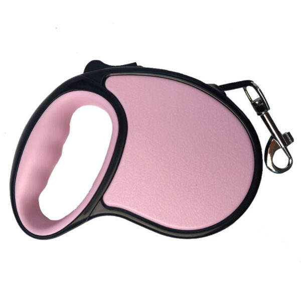 Custom Retractable Dog Leash with Ergonomic Handle and Logo