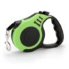 Custom Retractable Dog Leash with Soft Grip Handle and Logo