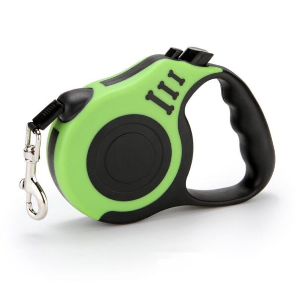 Custom Retractable Dog Leash with Soft Grip Handle and Logo
