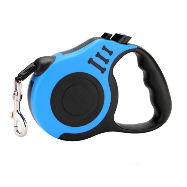 Custom Retractable Dog Leash with Soft Grip Handle and Logo