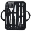Custom 5-Piece BBQ Grill Tool Set with Zipper Carrying Case