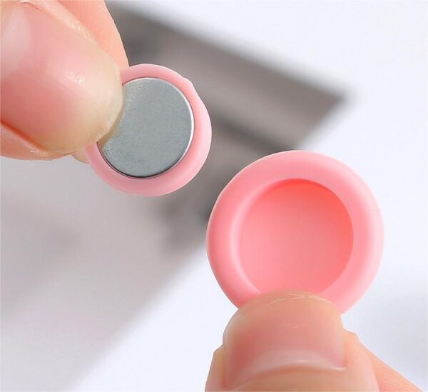 BPAS033-02 Custom Silicone Magnetic Cable Organizer Tie for Earphones Cords Keys and Daily Storage