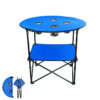 BPAS038-02 Custom Portable Folding Camping Table with Logo