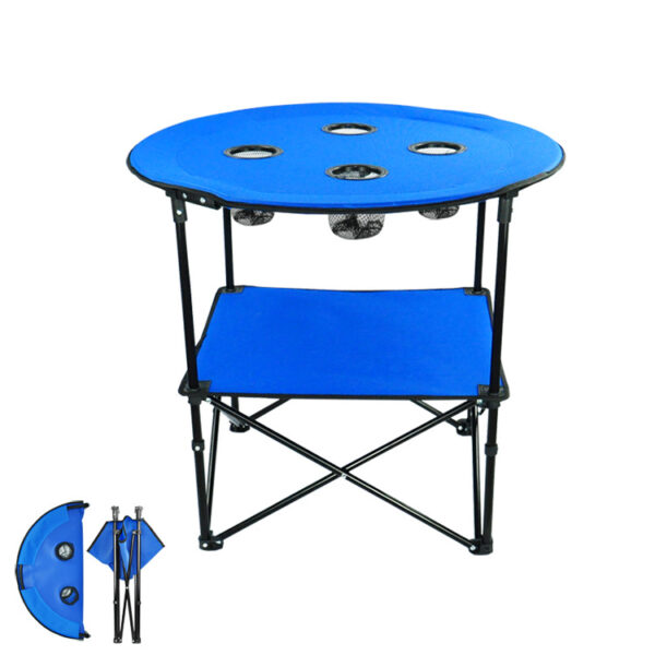 BPAS038-02 Custom Portable Folding Camping Table with Logo