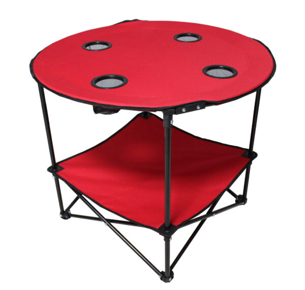 BPAS038-05 Custom Portable Folding Camping Table with Logo