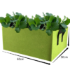 Custom Rectangular Felt Grow Bag Planter Box